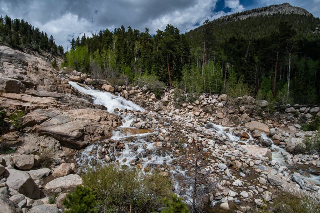 rocky mountain national park alluvial fan