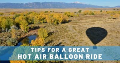 5 Tips for Your First Hot Air Balloon Ride