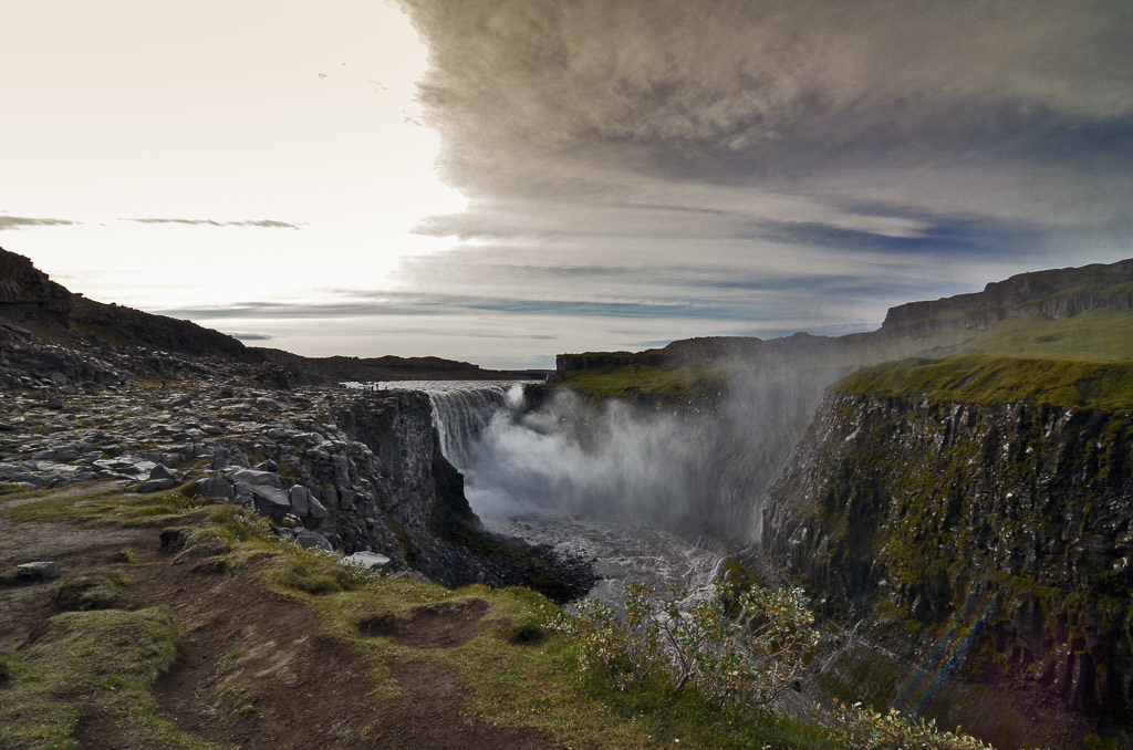 Iceland waterfall dettifoss