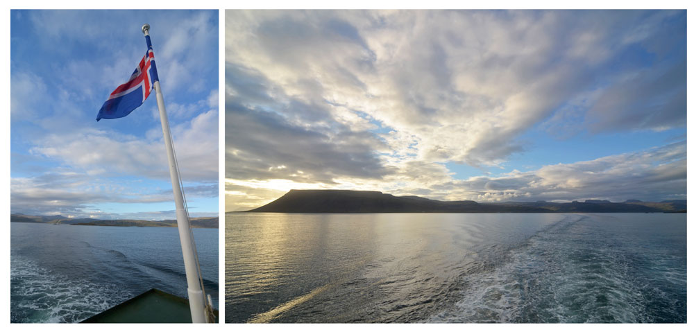 Ferry from West Fjords