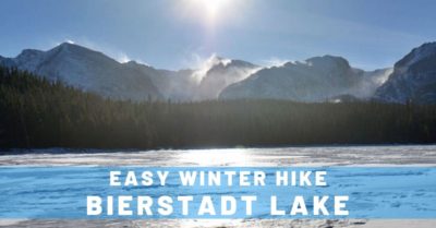 Easy Winter Hike: Bierstadt Lake, Rocky Mountain National Park