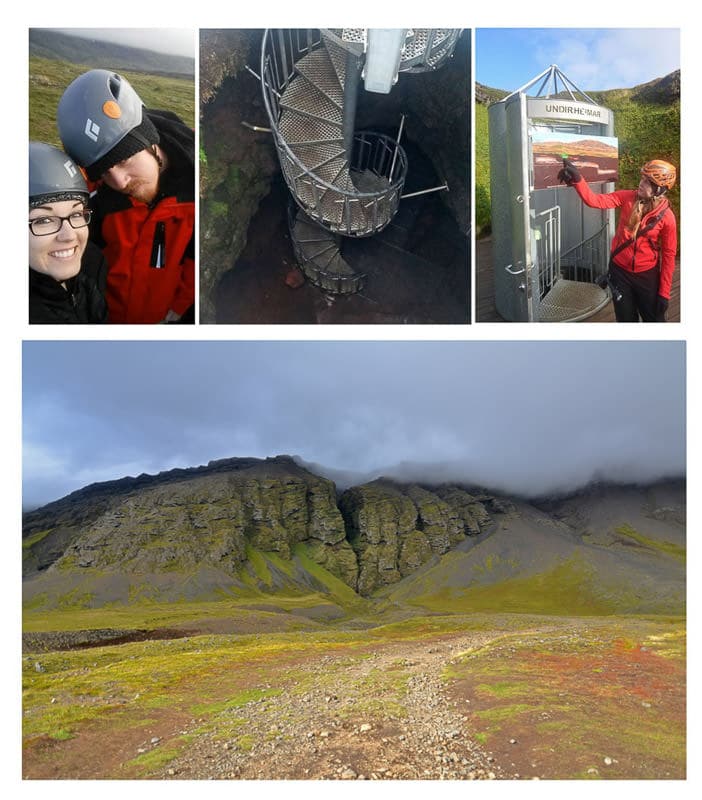 iceland cave tour and hike