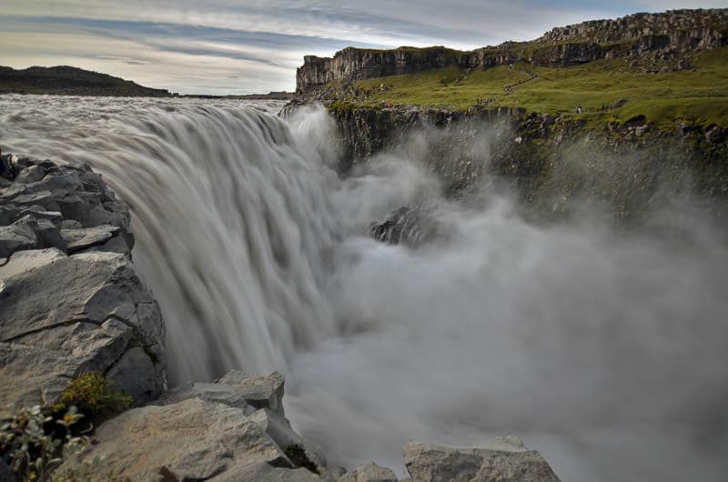 Dettifoss Waterfall in North Iceland