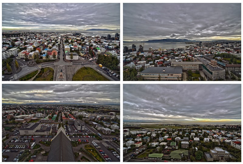 Iceland Reykjavik view