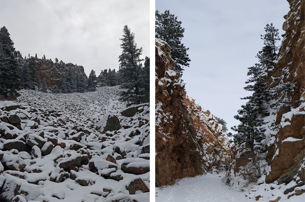 Fowler Trail in Eldorado Canyon