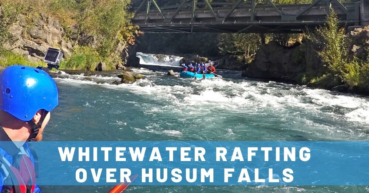 Whitewater Rafting Over Husum Falls in the Columbia River Gorge
