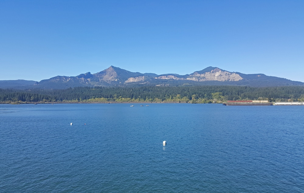 View from the edge of the Columbia Rover Gorge