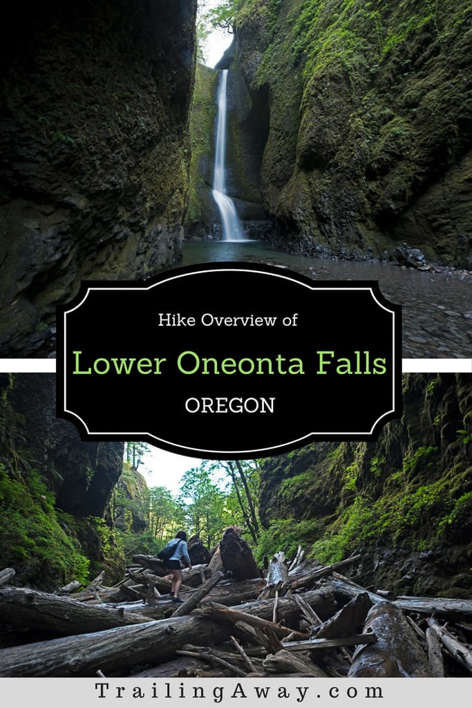 Scrambling & Shivering to Oregon\'s Lower Oneonta Falls