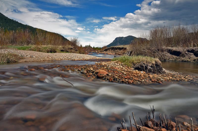 rocky mountain national park stream