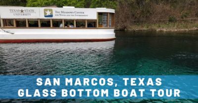 Must-See Texas: Beautiful San Marcos Glass Bottom Boat Tour