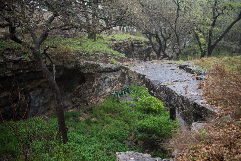The bridge that started it all at Natural Bridge Caverns