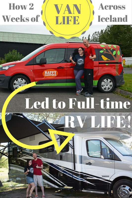 How Two Weeks of Van Life in Iceland Led to Full-Time RV Life