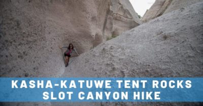 Amazing Slot Canyon Hike at Tent Rocks National Monument Near Santa Fe