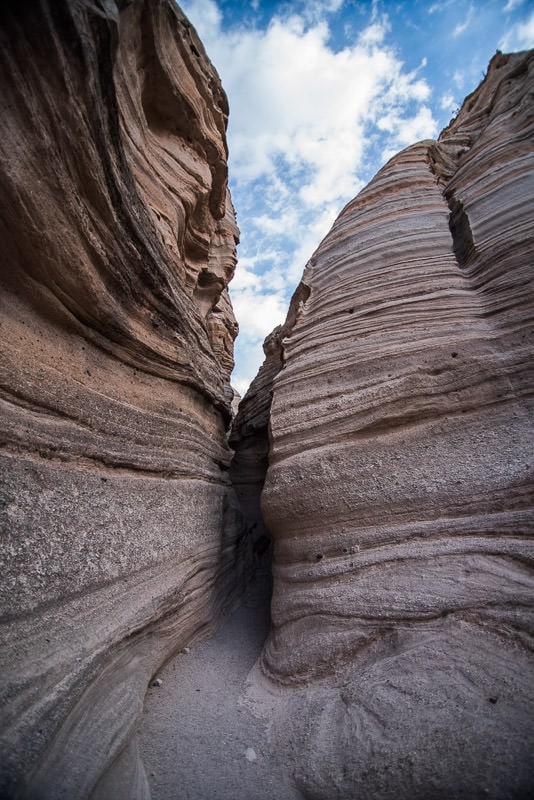 Slot Canyon at Kasha-Katuwe Tent Rocks National Monument