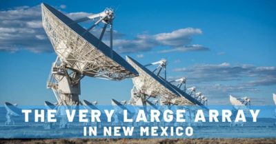 Feeling Microscopic at the Very Large Array in New Mexico