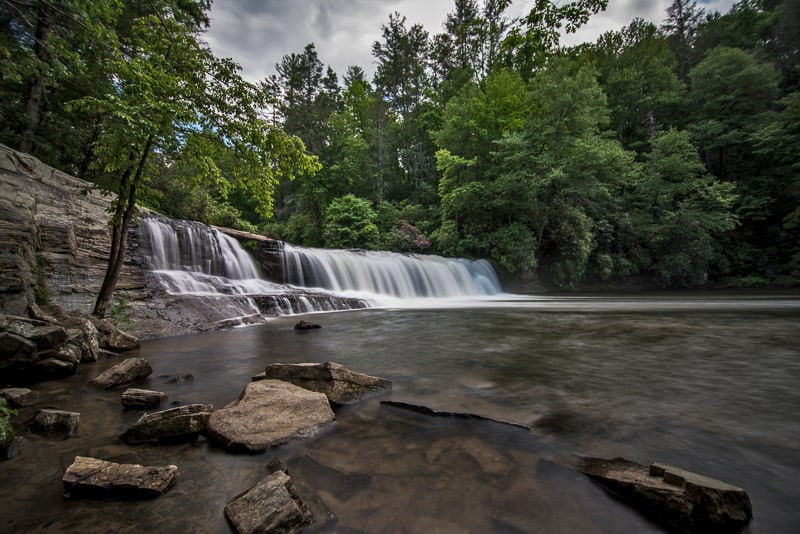 hooker falls in North Carolina