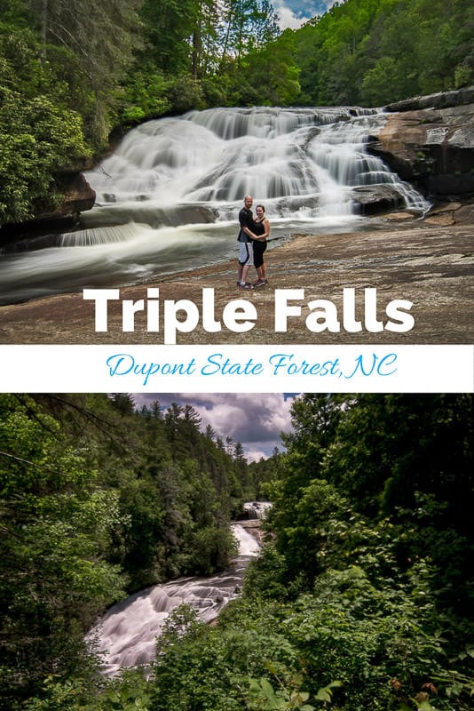 Getting Nostalgic at Triple Falls North Carolina Waterfall Hike