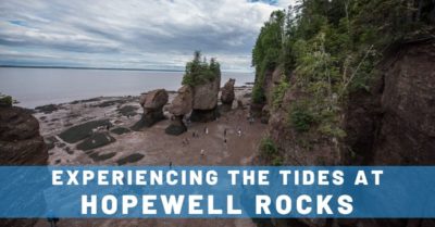 Walking on the Ocean Floor at Hopewell Rocks: One of the BEST Places to Visit in New Brunswick Canada