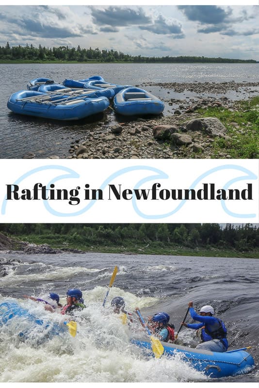 Relaxing Day of Whitewater Rafting in Newfoundland