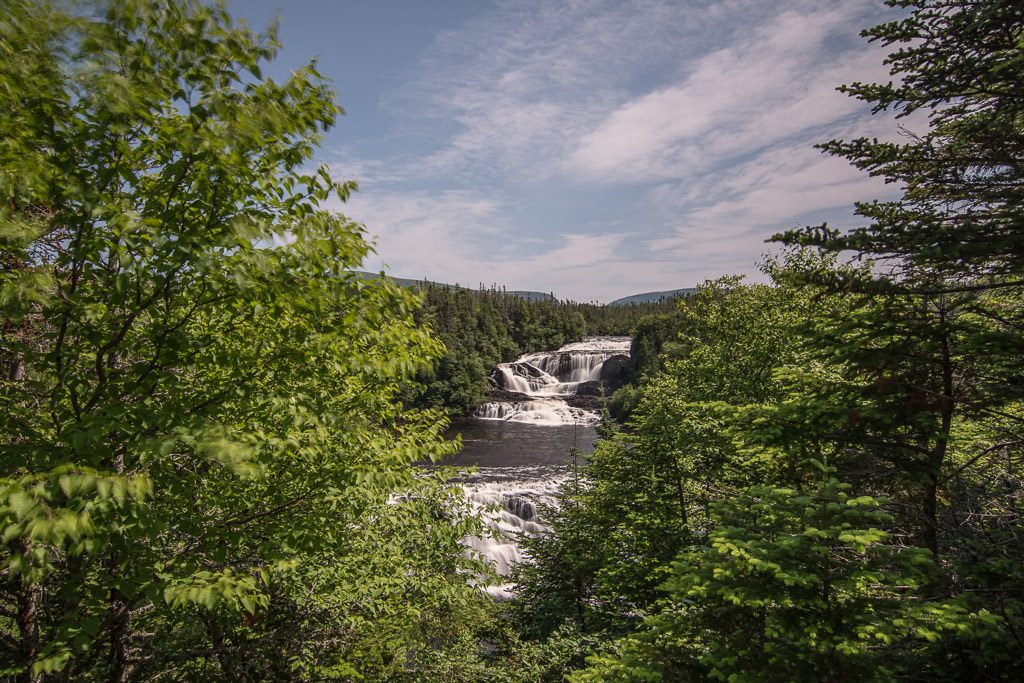 Baker's Brooke Falls in Gros Morne National Park