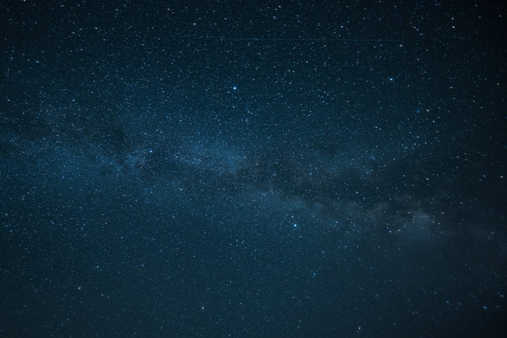 The milky way galaxy as seen in kejimkujik national park