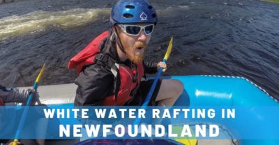 Relaxing Day of Whitewater Rafting in Newfoundland