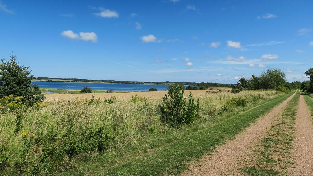 Part of the wide and flat Confederation Trail , one of the top activities in Prince Edward Island
