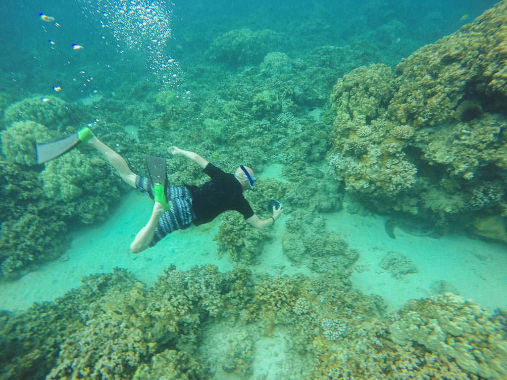 snorkeling in molokai