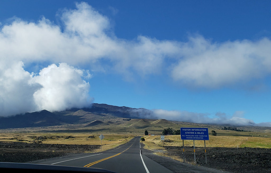 road to Mauna Kea Visitor Center
