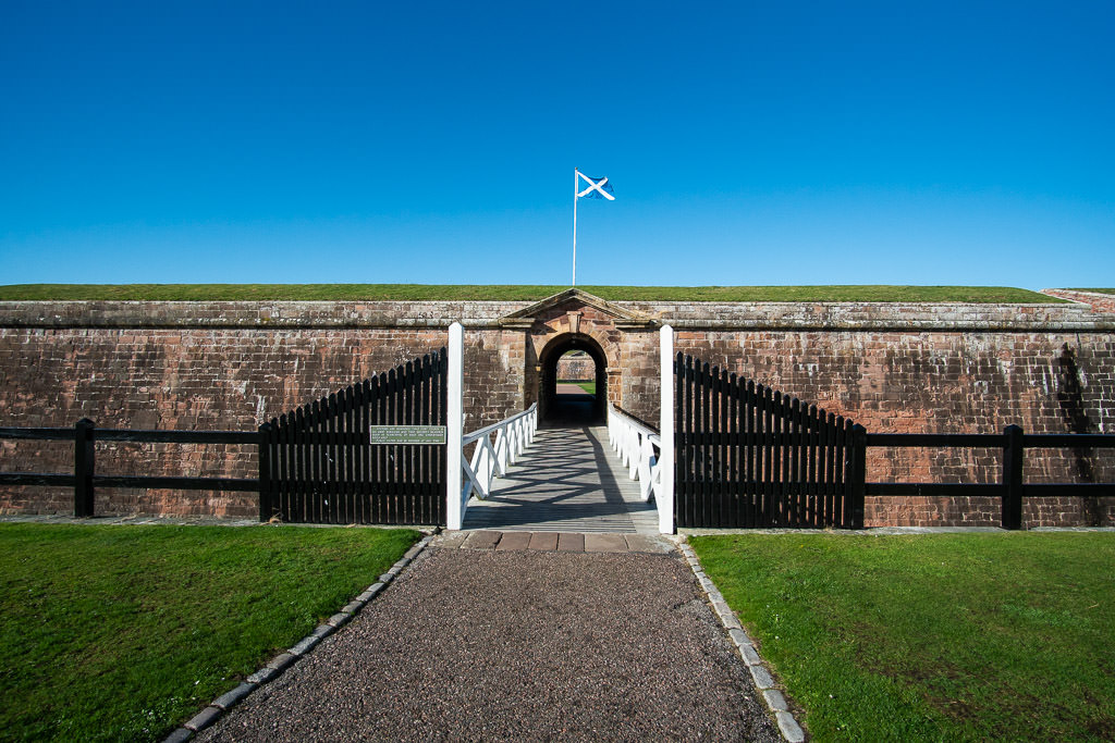 fort george entry in inverness scotland
