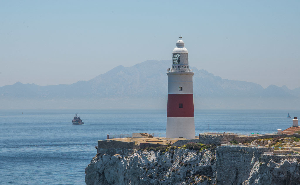 europa point lighthouse on a clear day - photo credit: Gibraltar Tourism