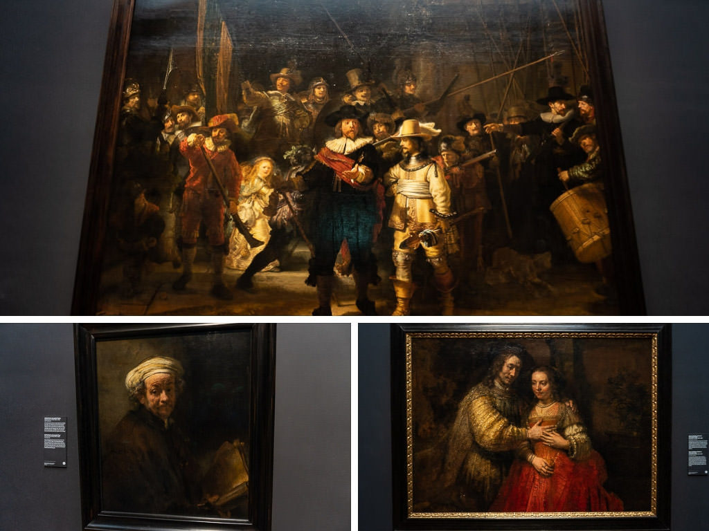 rembrandt art at Rijksmuseum in amsterdam