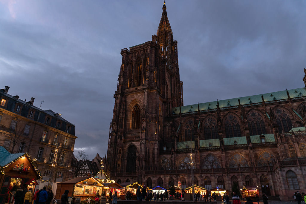 cathedral Christmas Markets in Strasbourg