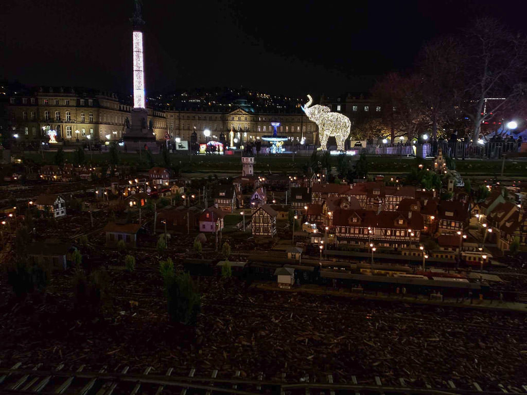 stuttgart christmas market mini village in germany