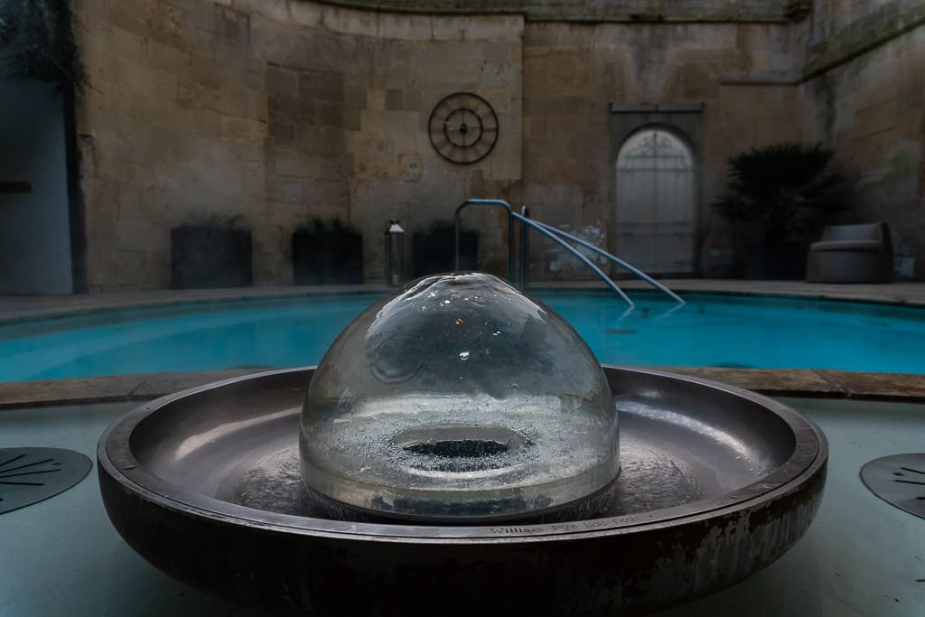 immersed in history in bath - thermae spa