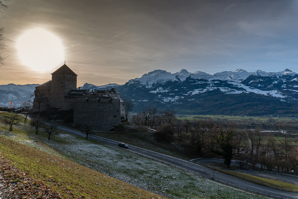 Winter Stop in Liechtenstein castle