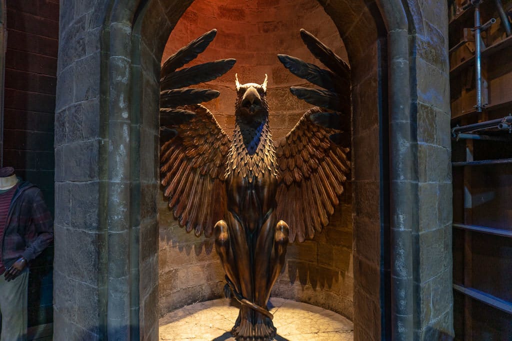 prop at harry potter warner brothers studio tour in london