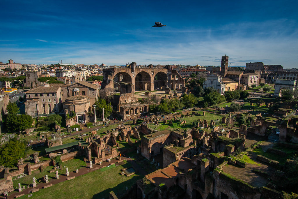 first trip to Rome Italy - Roman Forum