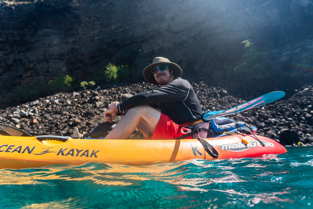 big island kayaking with wild dolphins and snorkeling kona