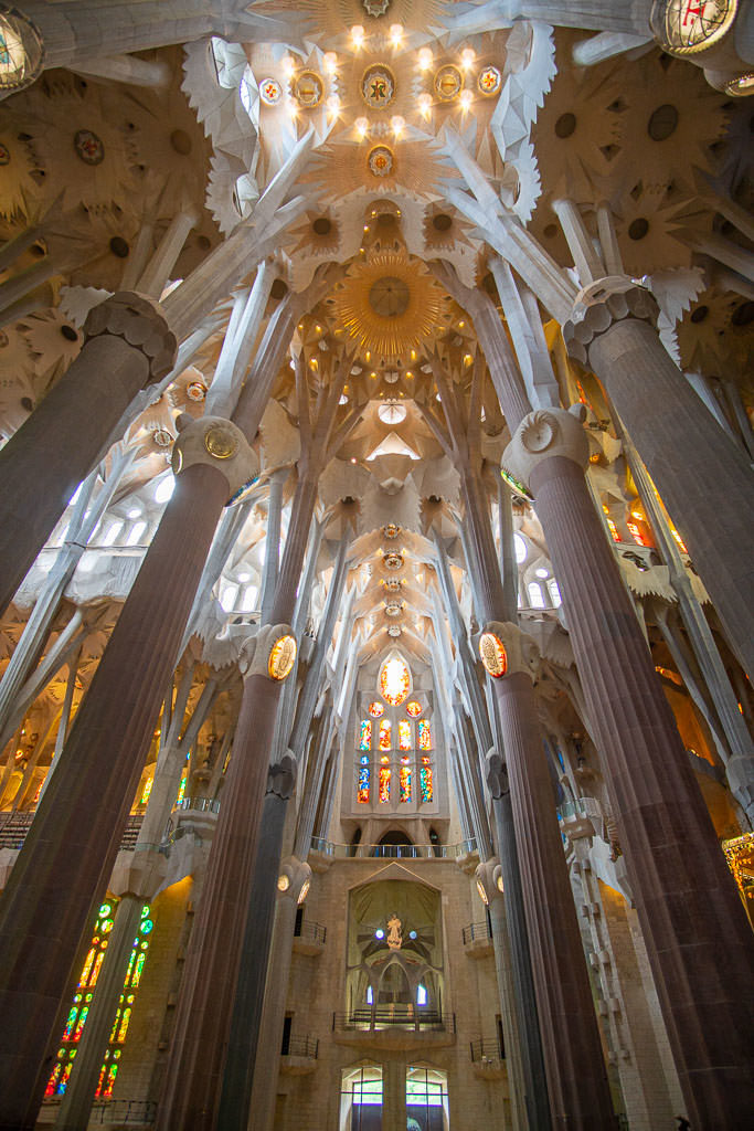 barcelona layover - sagrada familia