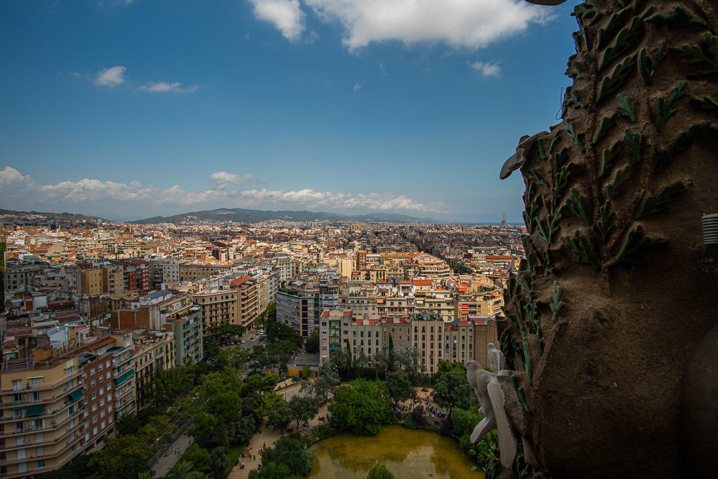 barcelona layover - sagrada familia