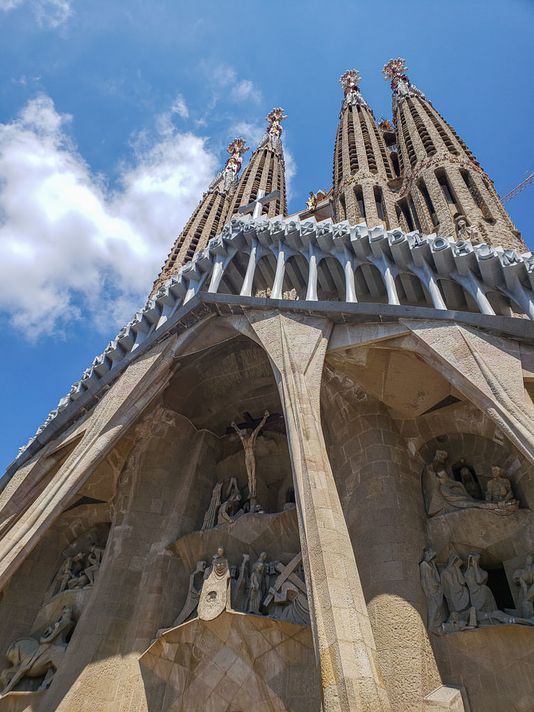 barcelona layover - sagrada familia