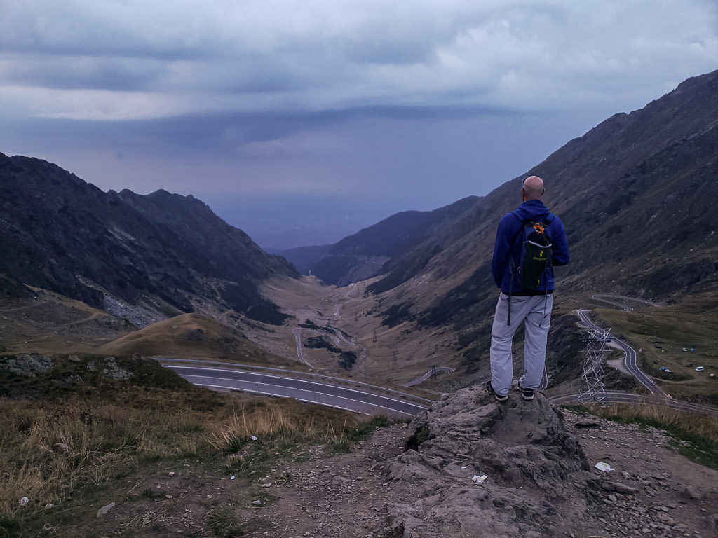 Transfagaren Highway in romania