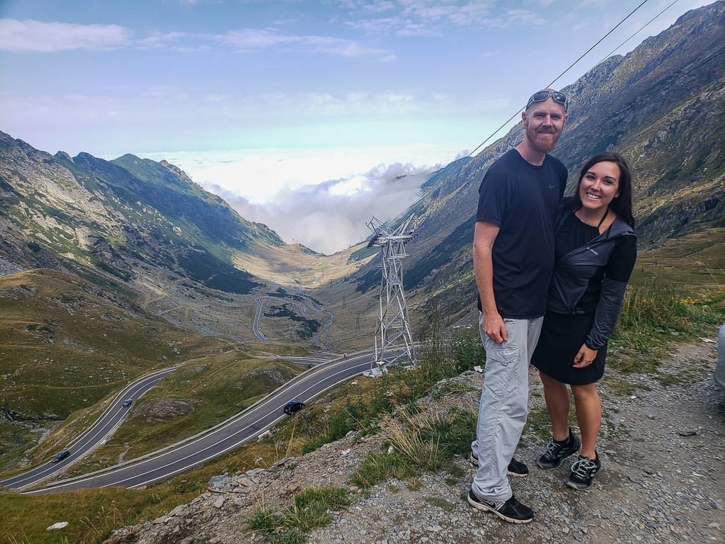 Transfagaren Highway in romania