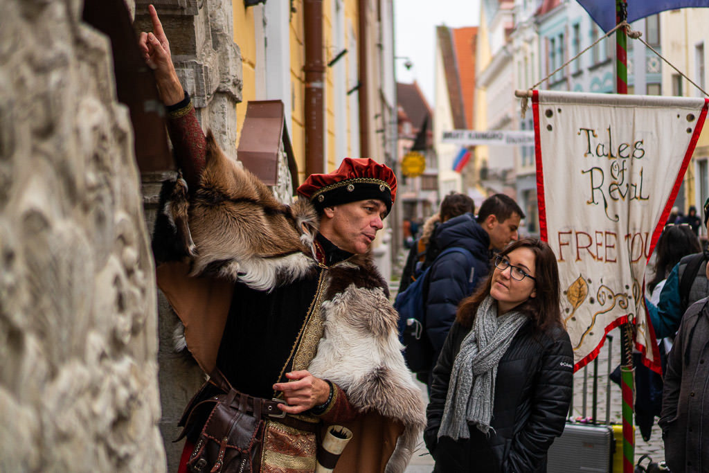 Free walking tour of Tallinn, Estonia with Tales of Reval