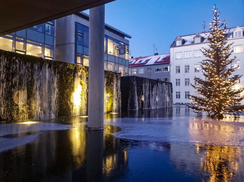 reykjavik christmas city hall