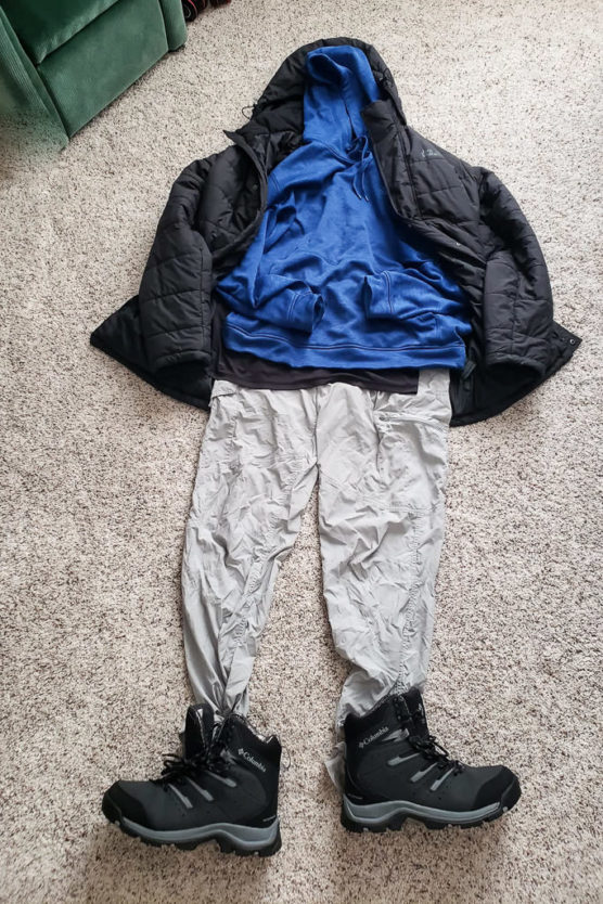 men's winter outfit for europe
