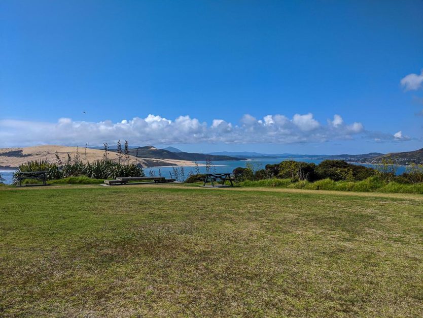 picnic area at Arai te Uru Nature Reserve in northland new zealand