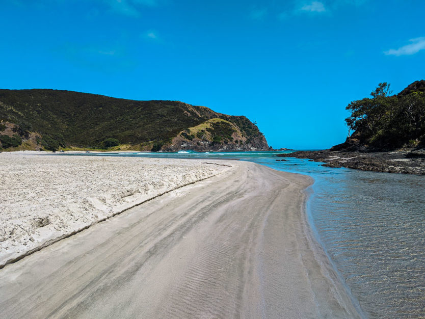 Tapotupotu Beach near cape reinga northland new zealand