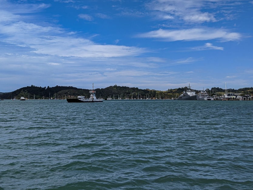 car ferry from russell area to paihia